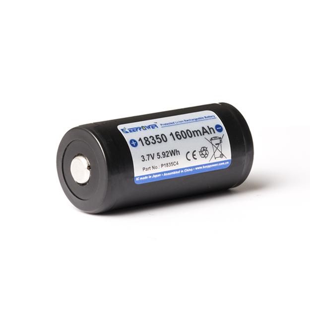 Keeppower baterija ICR18350-160PCM 1600mAh Li-ION P1835C4