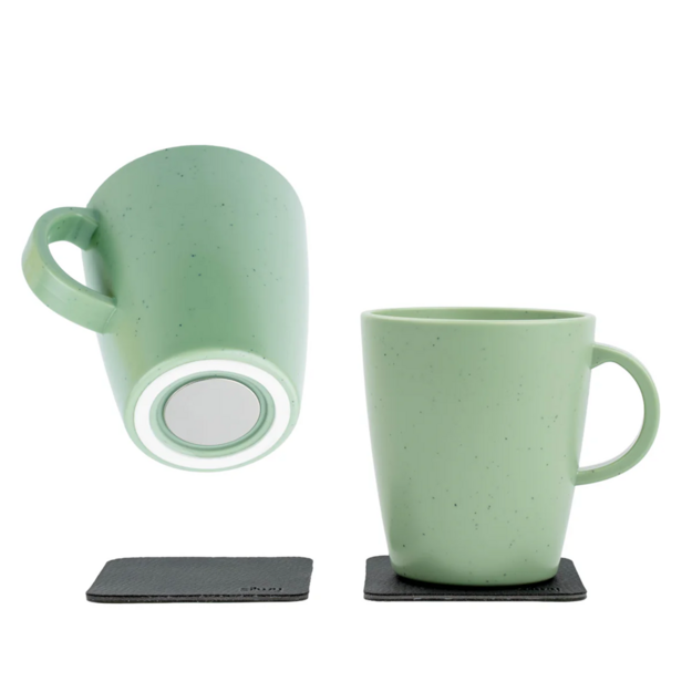 silwy Magnetic plastic cups DOLOMIT GREEN