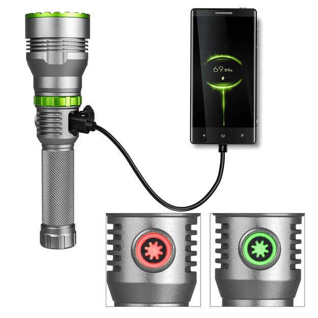 Vayox Pro series tactical flashlight 1000lm IPX7 10W LED SMD VA0363