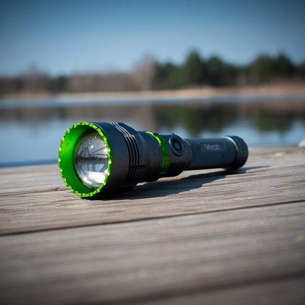 Vayox Pro series tactical flashlight 1000lm IPX7 10W LED SMD VA0363