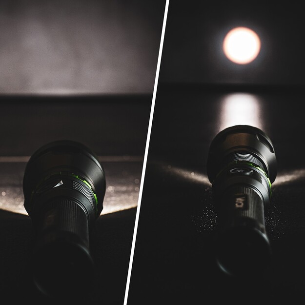 Vayox Pro series tactical flashlight 1000lm IPX7 10W LED SMD VA0363