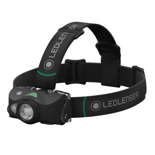 LED Lenser MH8 LED žibintas - juodas