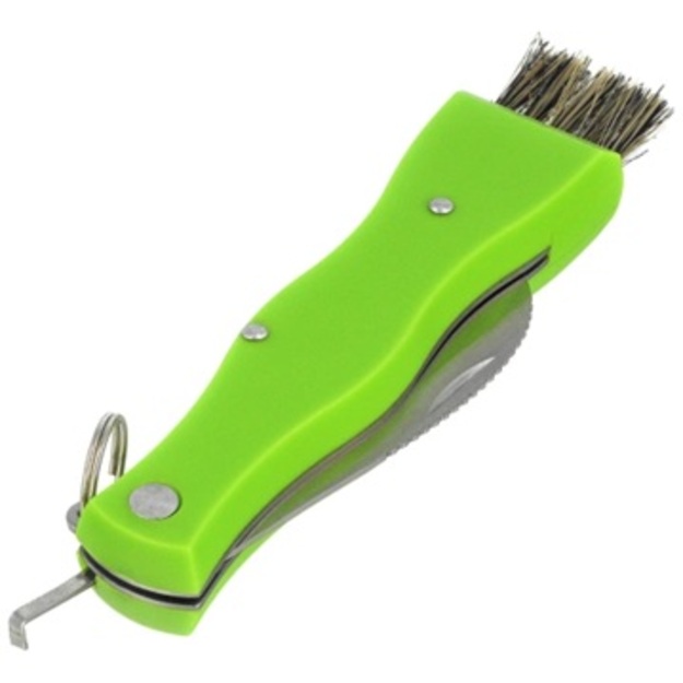 Martinez Albainox sēņu nazis, zaļ&scaron; ABS, matēts 3Cr13Mov 72 mm (18391)