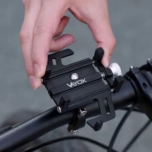 Vayox VA0345 Melns Velosipēda Tālruņa Turētājs