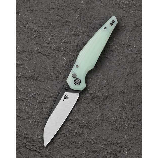 Нож Bestech Snakebird Прозрачный G10, Satin / Черный PVD 14C28N (BG58D)