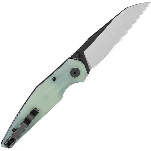 Нож Bestech Snakebird Прозрачный G10, Satin / Черный PVD 14C28N (BG58D)