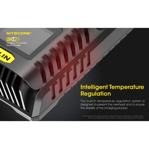 Nitecore UMS2 USB lādētājs