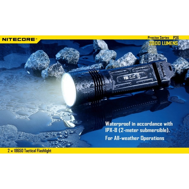 Nitecore P36 žibintuvėlis