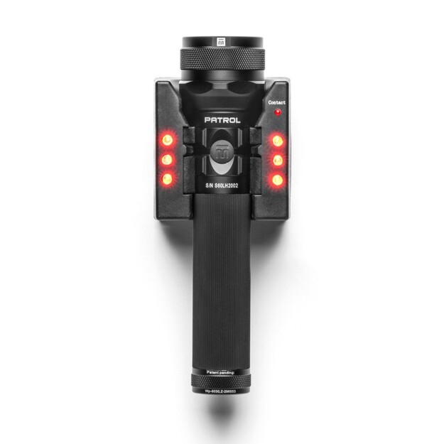 Uzlādējama 600lm IPX8 zibspuldze ar Patrol staciju