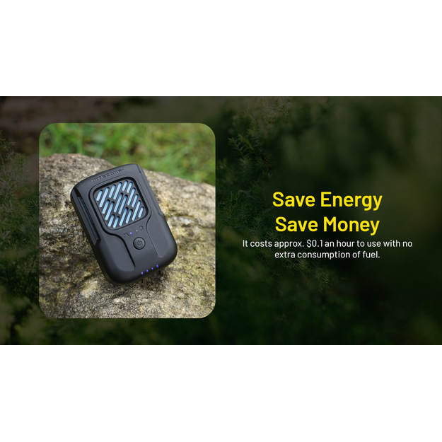 Nitecore EMR40 - Mosquito repellent with 7800 mAh battery