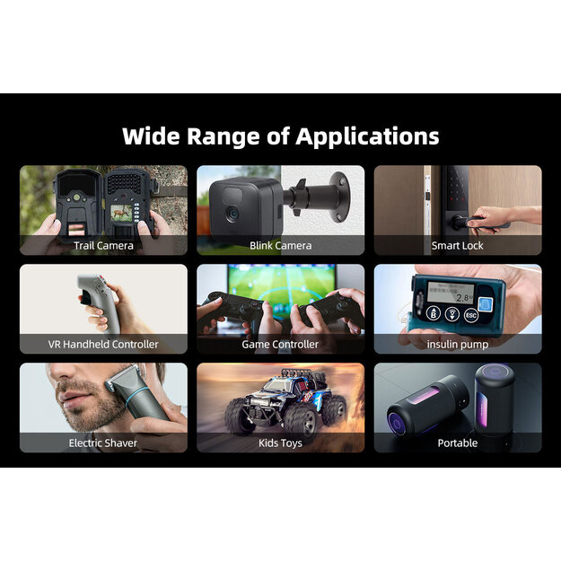 XTAR R03 AAA 1.5V Li-ion 1620mWh 1000mAh - 4 gab.