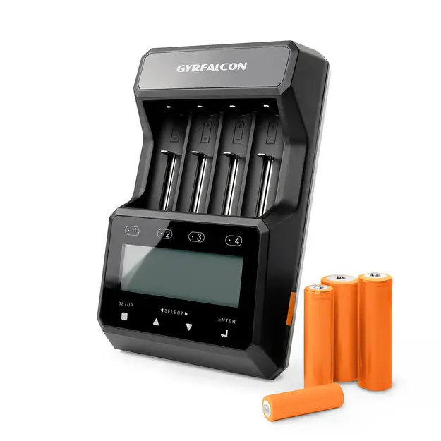 Gyrfalcon S8000 Profesionāls universālais lādētājs un analizators visu veidu akumulatoriem