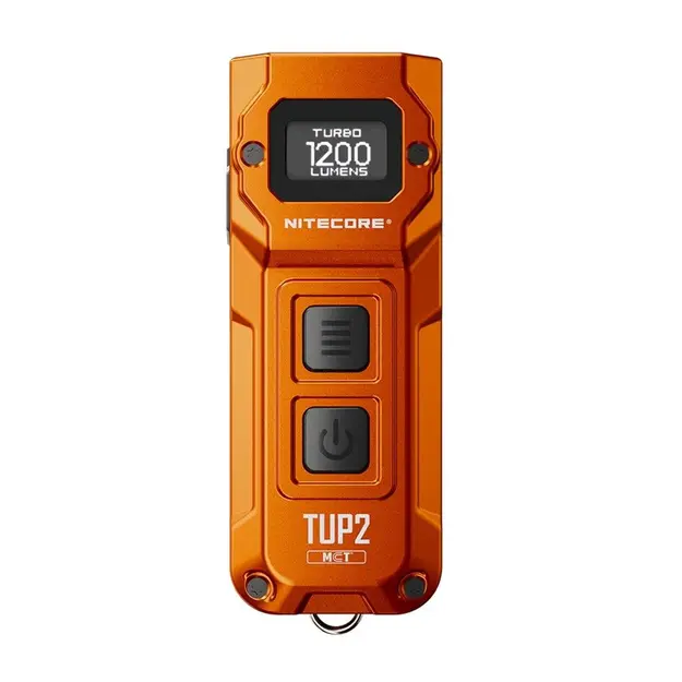 Nitecore TUP2 Lukturītis 1200 lm, MCT, OLED Oranžs
