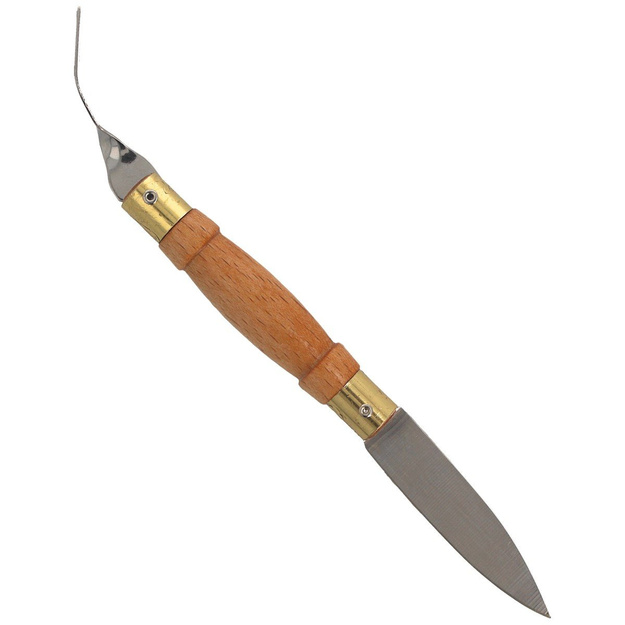 MAM tradicionālais gai&scaron;ā dižskābarža koka nazis ar dak&scaron;iņu 70 mm 2021