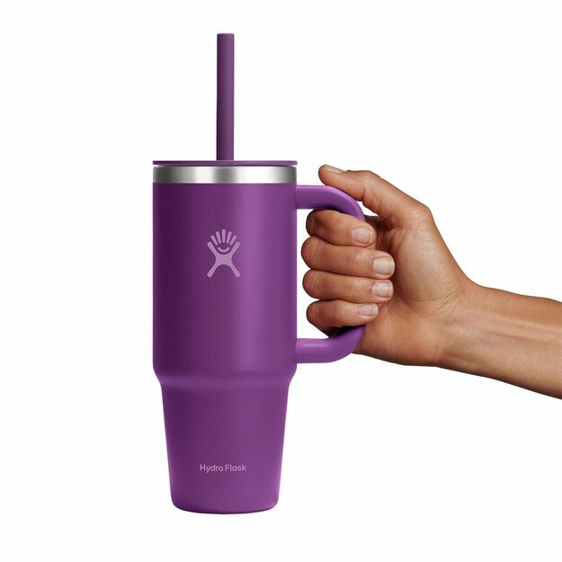 Hydro Flask ceļojumu termoss (710 ml), Beachplum Purple (TT24PSC526)