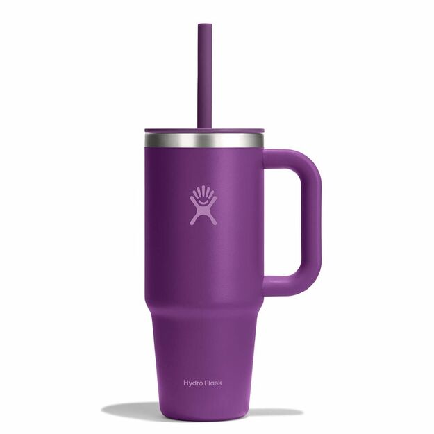 Hydro Flask travel thermos bottle (710 ml), Beachplum Purple (TT24PSC526)