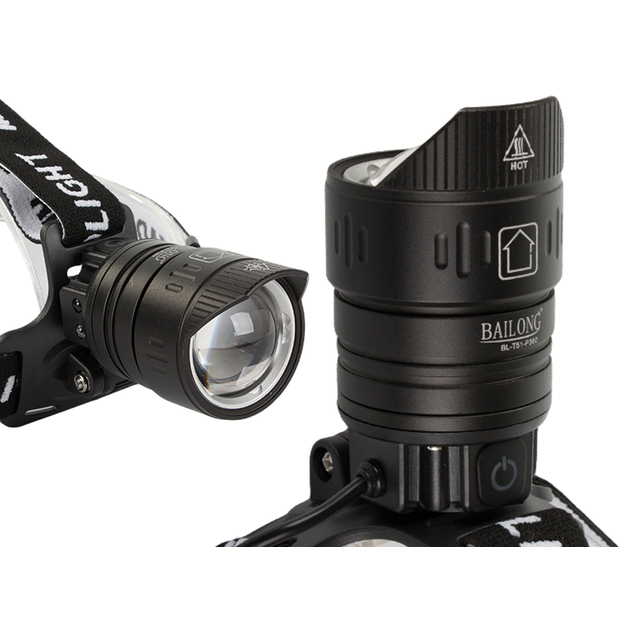 Galvas lukturis ar Zoom funkciju P360