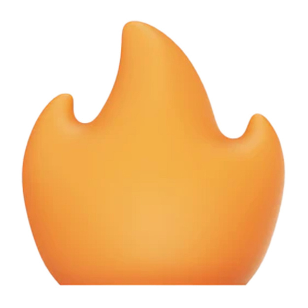 Flame lampshade for the Flextail Tiny Pump 2X lamp (orange)