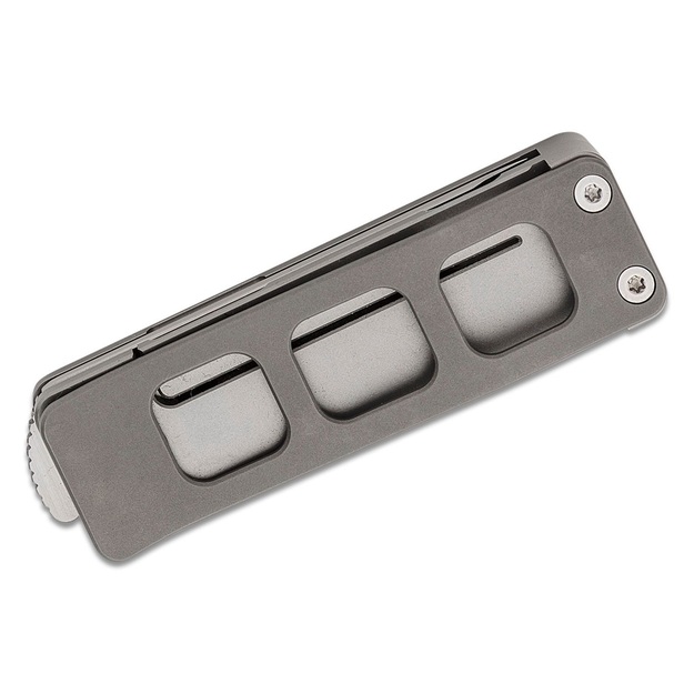 Petrified Fish Cash Складной нож Gray Titanium PFE09GAS