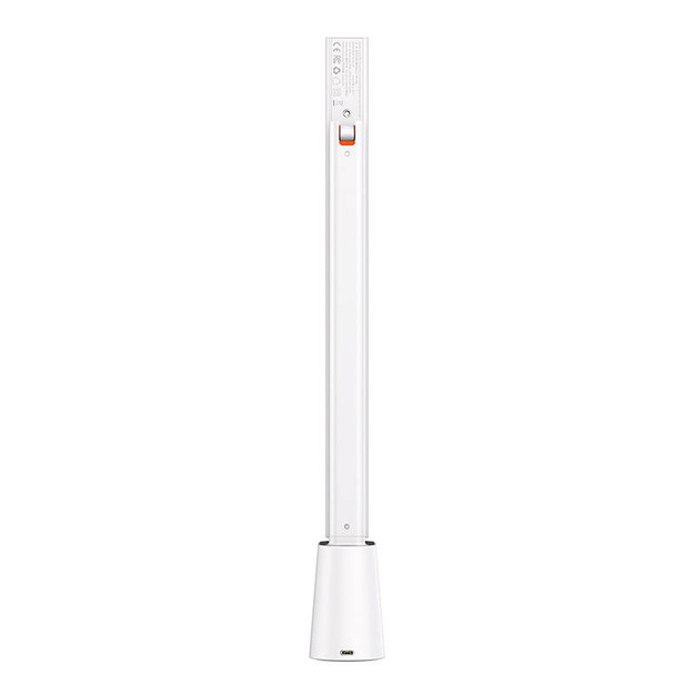 Saliekamā galda lampa Baseus Smart Eye uzlādējama (balta)