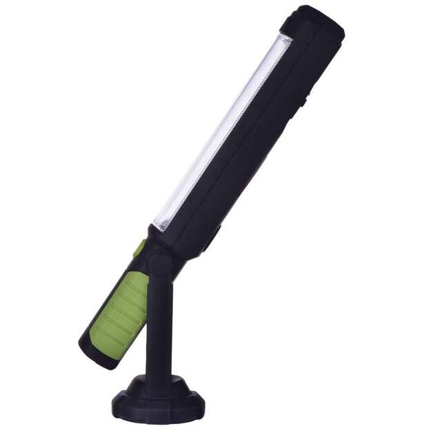 Pakraunamas žibintas 5 W COB LED + 5&times;LED