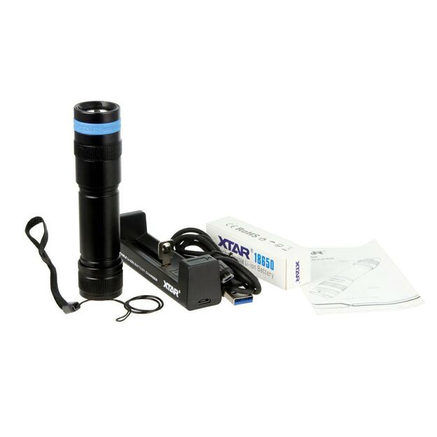 XTAR D20B 1000lm NIR&Scaron;ANAS GAISMAS KOMPLEKTS