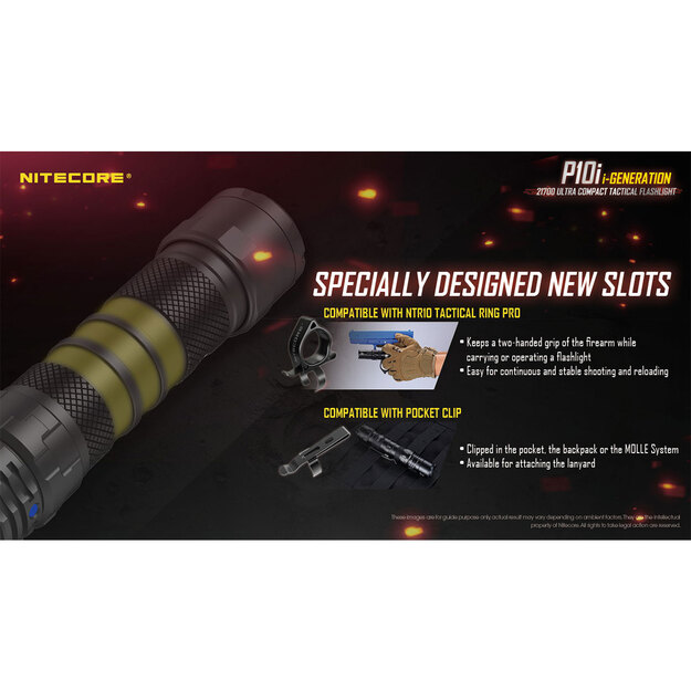 Nitecore P10i lukturis