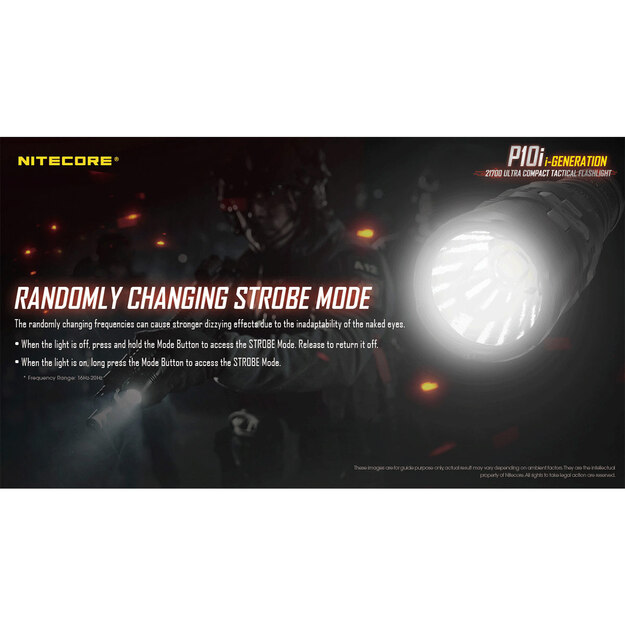 Nitecore P10i lukturis