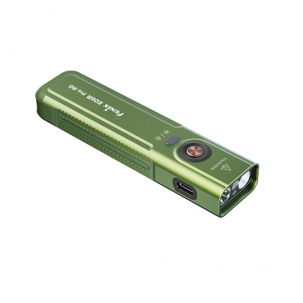 Fenix E06R PRO RG LED lukturītis, Olive