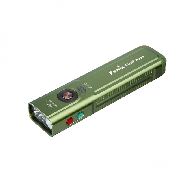 Fenix E06R PRO RG LED lukturītis, Olive