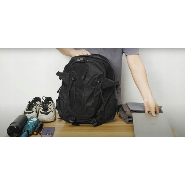 BSH Piedzīvojumu mugursoma 35L PL-004A Melna