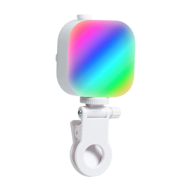 Ice Cube Telesin selfie light with phone holder