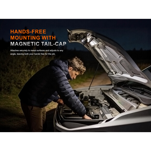 Fenix ​​​​HM53R flashlight Garnet