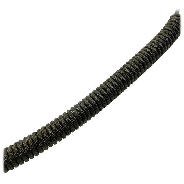 Spirālveida aukla taktiskajiem žņaugiem,  army green