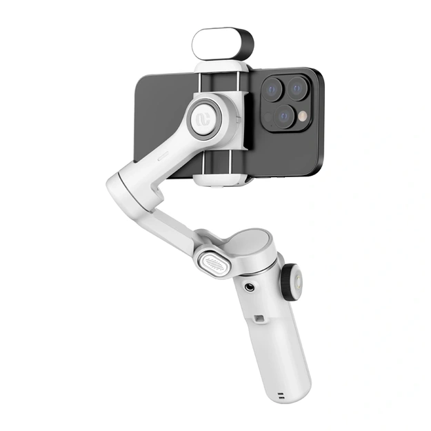 AOCHUAN X2 Gimbal with RGB Lighting (White)