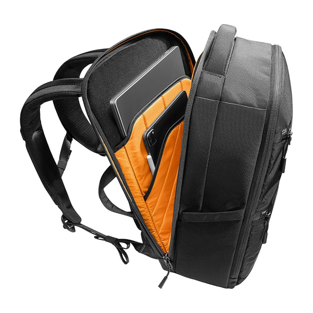TOMTOC TechPack-T73 X-pac 15.6  /30L Laptop Backpack (Black)