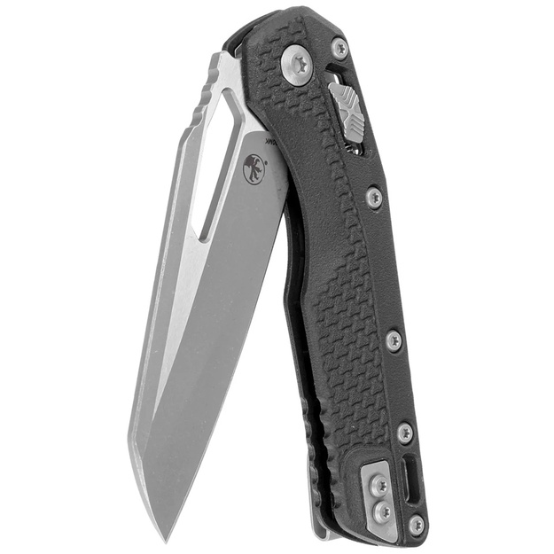 Microtech MSI S/E knife Black Tri-Grip Polymer, Apocalyptic M390MK by Tony Marfione (210T-10APPMBK)