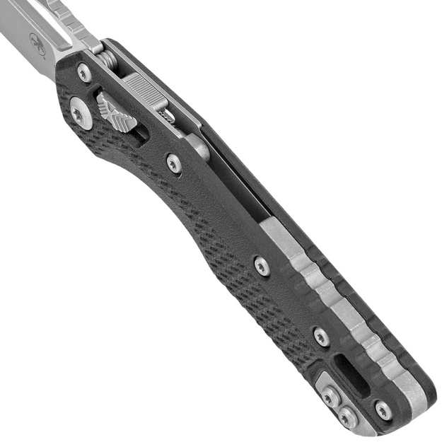 Microtech MSI S/E knife Black Tri-Grip Polymer, Apocalyptic M390MK by Tony Marfione (210T-10APPMBK)