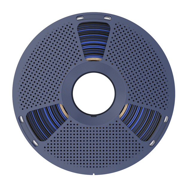 Sunlu PLA+ Silk Dual Color Filament (Black and Blue)