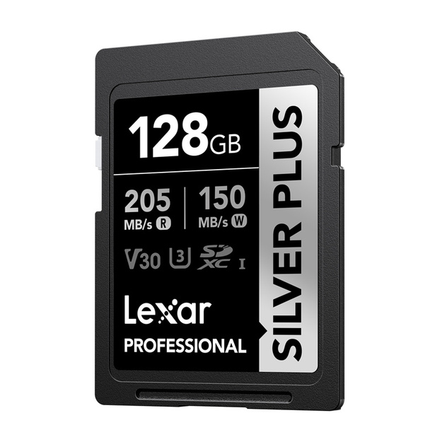 Lexar Professional SILVER PLUS SDXC 128GB memory card