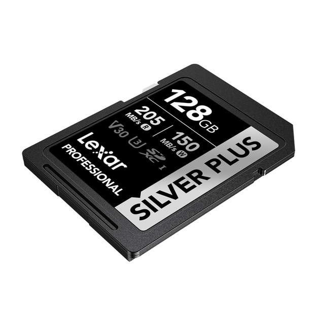 Lexar Professional SILVER PLUS SDXC 128GB memory card