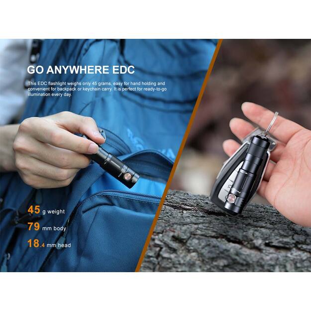 Fenix E09R flashlight