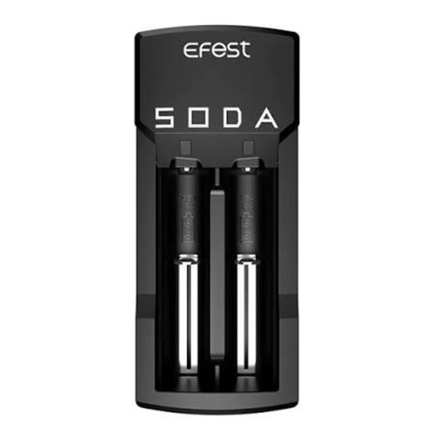 Efest SODA lādētājs litija jonu akumulatoriem ar integrētu baro&scaron;anas avotu