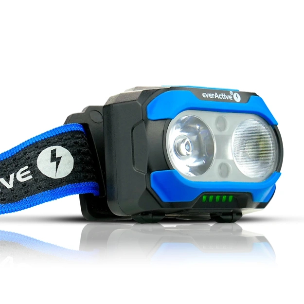 Перезаряжаемый светодиодный налобный фонарь everActive HL-600R Owl