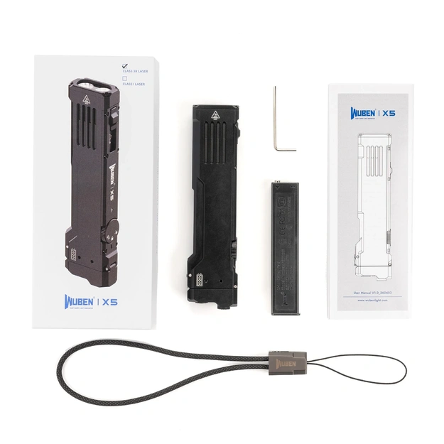 Wuben X5 Class One Flashlight 1300lm