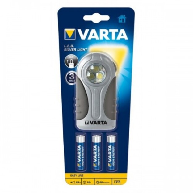 VARTA Silver Light hand torch 3 AAA 16647