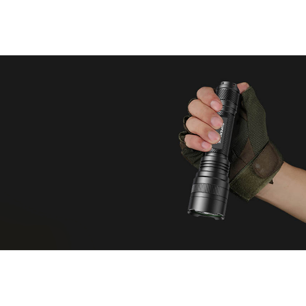  Superfire rokas lukturītis L6-H, 750lm, USB-C