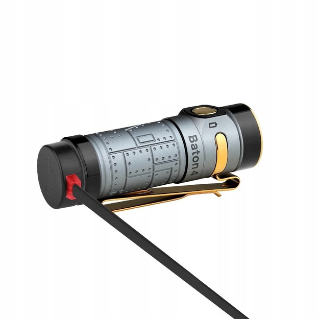Olight Baton 4 Fighter Pilot Rechargeable Flashlight 1300lm