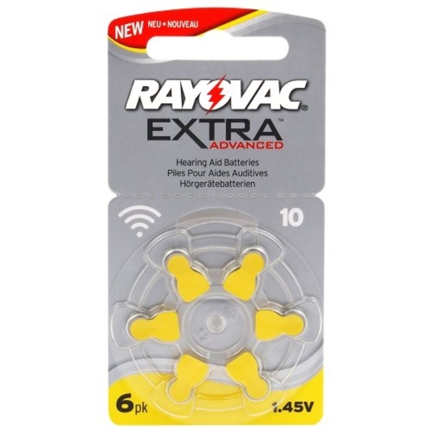 Rayovac Extra elementi dzirdes aparātiem PR70 10, 6 gab.
