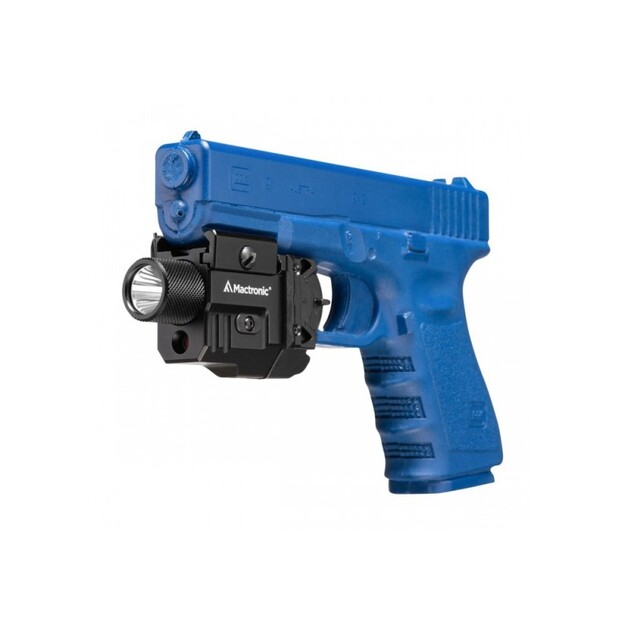 Mactronic 550lm pistol torch with laser T-Force LSR THM0010